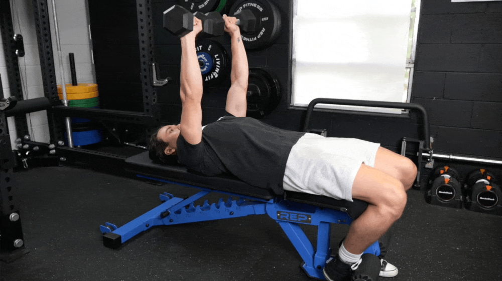 Dumbbell exercise method (1)